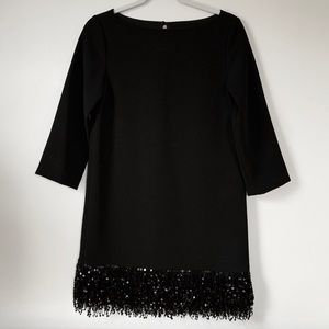 Kate Spade Sequin Fringe Mini Shift NightOut Dress